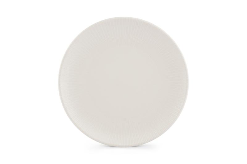 Plate 30cm white Solido