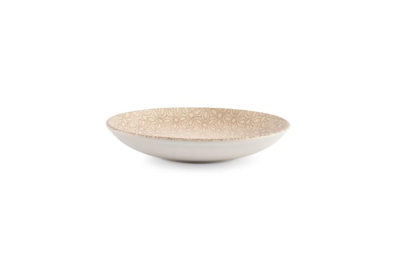 Bowl 25xH4cm beige Telha