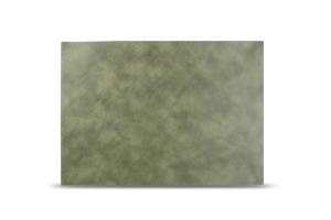 Placemat 43x30cm leather look green Layer