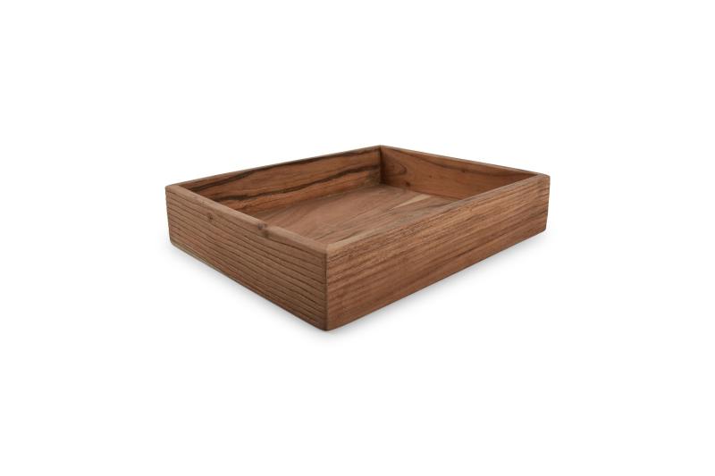 Serving tray 35x24xH6,5cm natural Venna