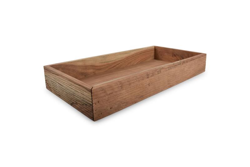 Serving tray 48x24xH6,5cm natural Venna