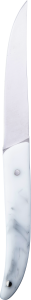 Steak Knife Ornô Marble White