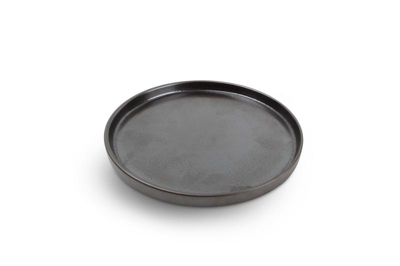 Plate 24xH2cm black Verso - Utgående