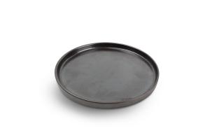 Plate 24xH2cm black Verso - Utgående