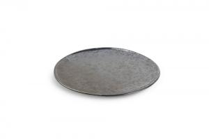 Plate 24,5cm charcoal Cala
