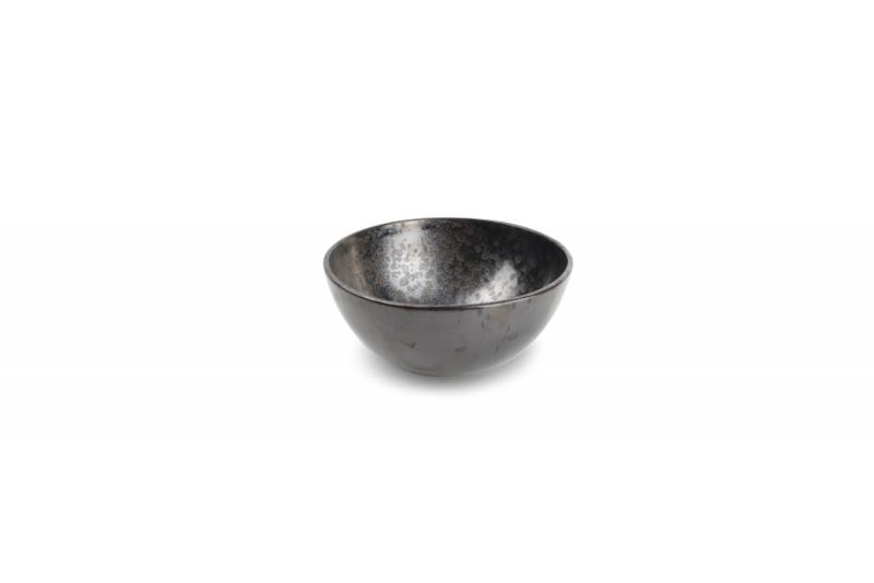 Bowl 13XH6,5cm charcoal Cala