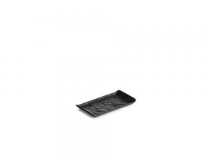Serving dish 15x8cm black Livelli