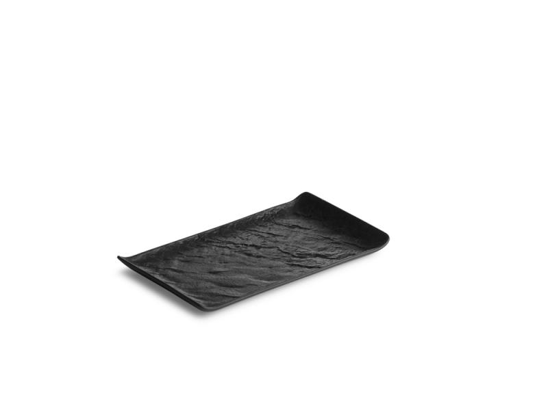 Serving dish 26x15cm black Livelli