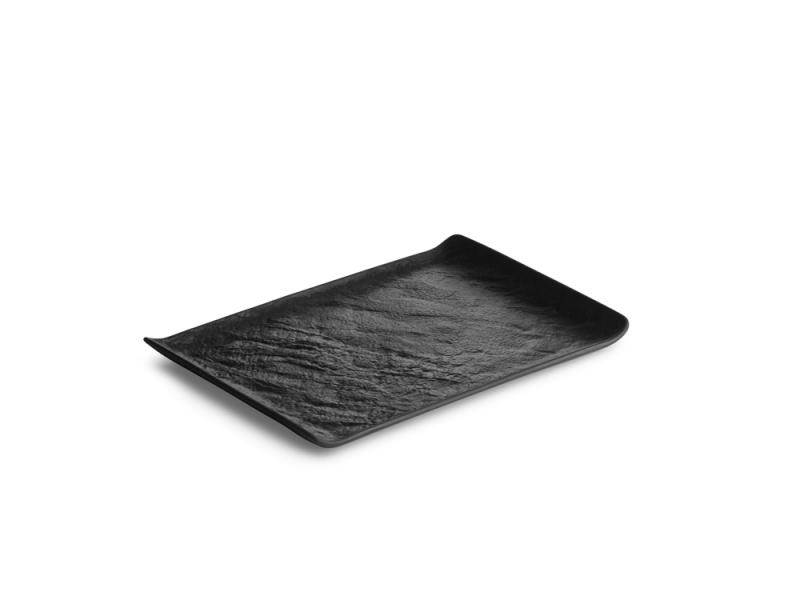 Serving dish 30x21cm black Livelli