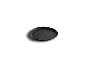 Plate 21cm black Livelli