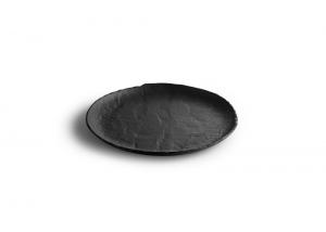 Plate 29cm black Livelli