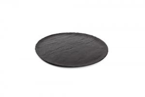 Serving dish 32,5cm black Livelli