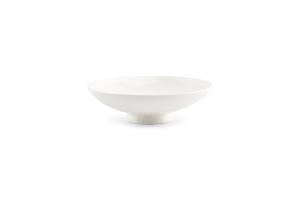 Deep plate 20,5xH6cm white Lina