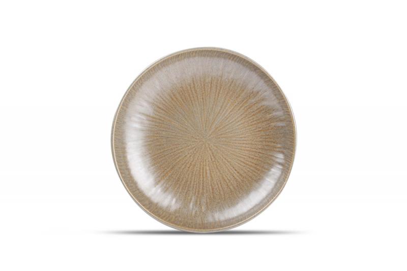 Deep plate 25xH5cm pearl Concha