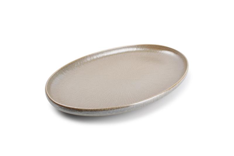 Serving dish 45x28,5cm pearl Concha