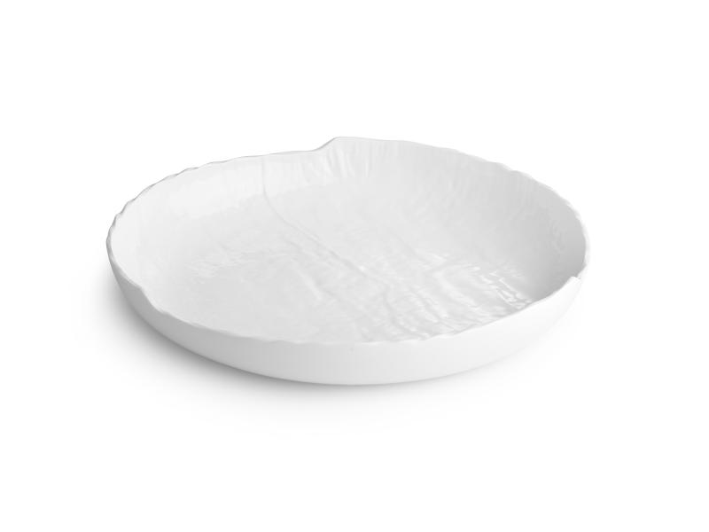 Serving dish 40xH7cm white Livelli