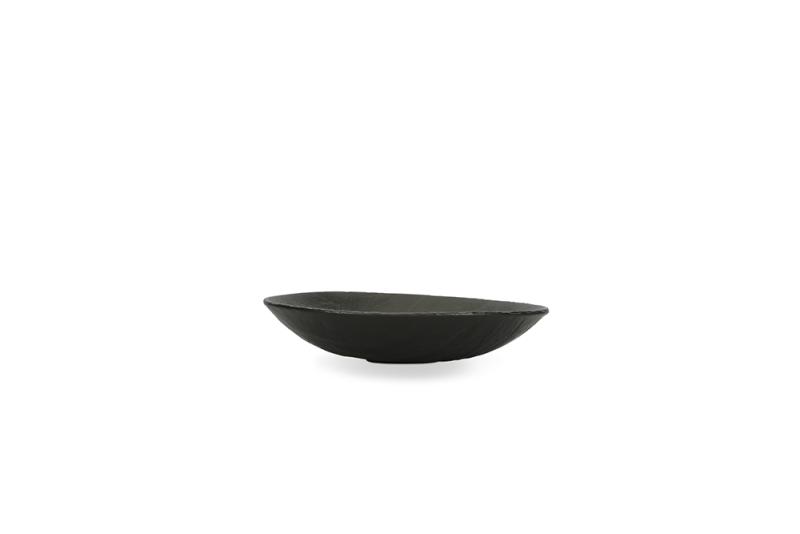 Bowl 24,5xH5cm black Livelli