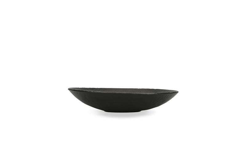 Bowl 31xH6,5cm black Livelli