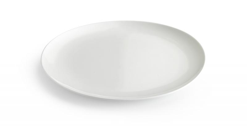 Plate 25cm white Perla