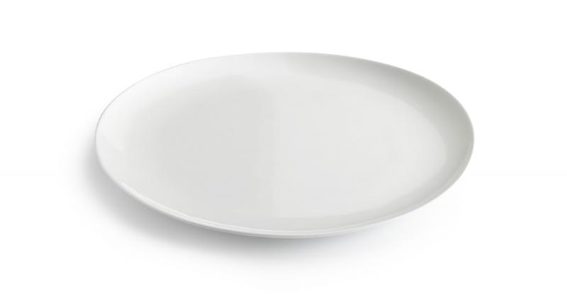 Plate 29cm white Perla