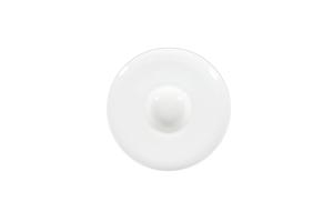 Deep plate 26,5/9,5xH6cm white Perla