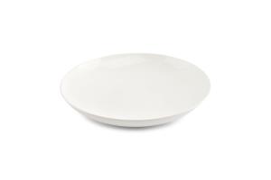 Deep plate 30xH5,5cm white Perla
