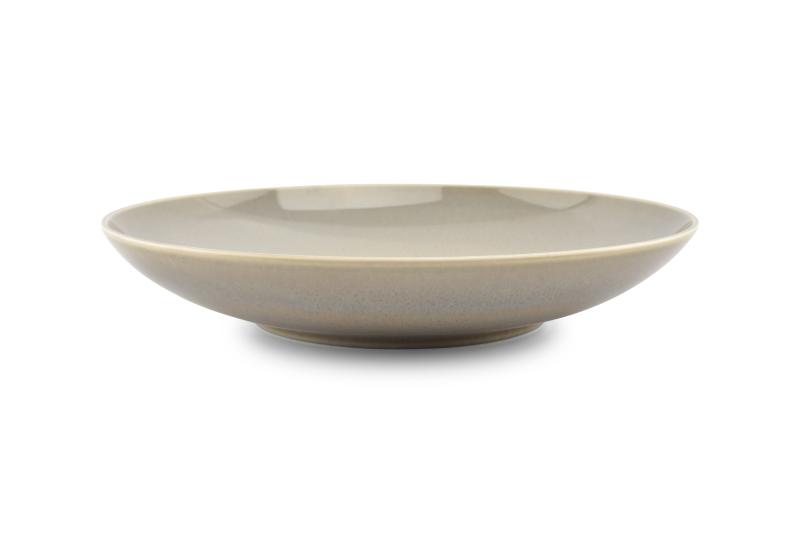 Bowl 30xH5,5cm grey Perla