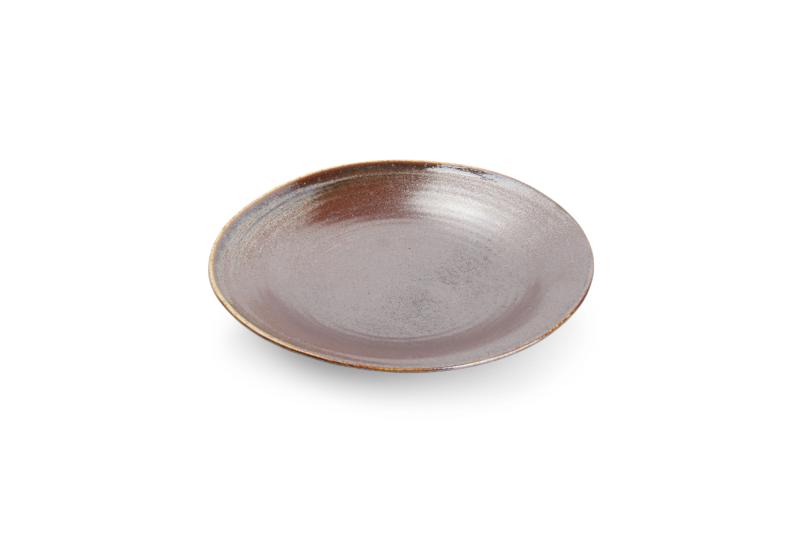 Deep plate 23xH4,5cm bronze Celest