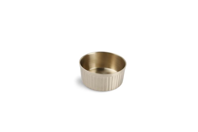 Bowl 9xH4cm brass Oro