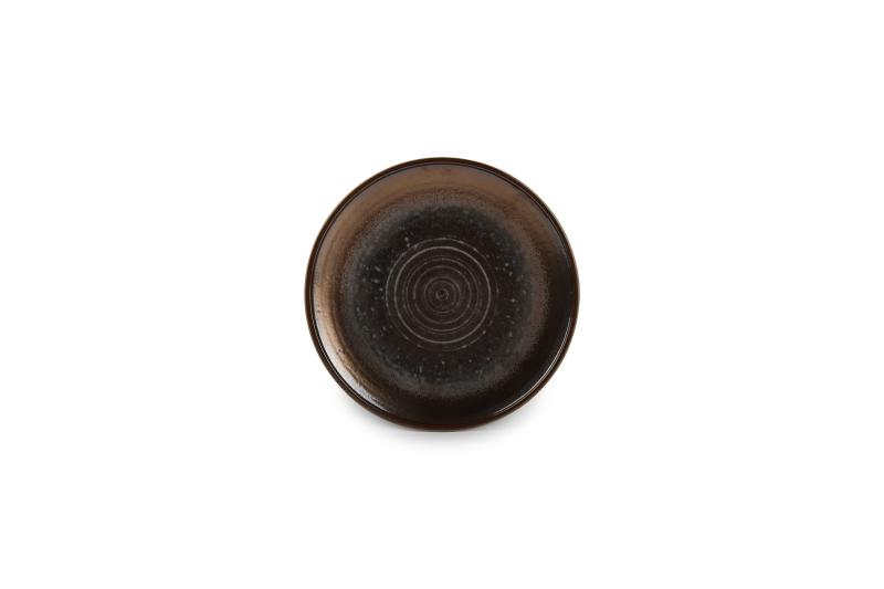Plate 23cm golden Ostra