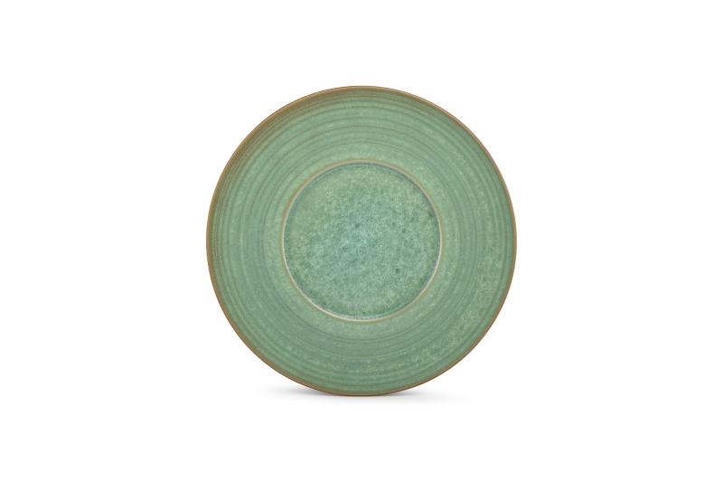 Plate 27cm green Terra - Utgående