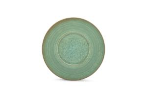 Plate 27cm green Terra - Utgående