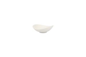Bowl 11,5x11xH4cm white Contour
