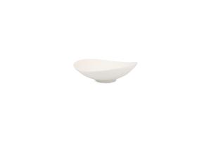 Bowl 15x13,5H4,5cm white Contour
