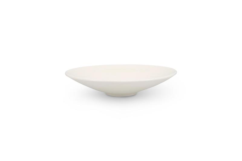 Bowl 20,5xH5cm white Contour