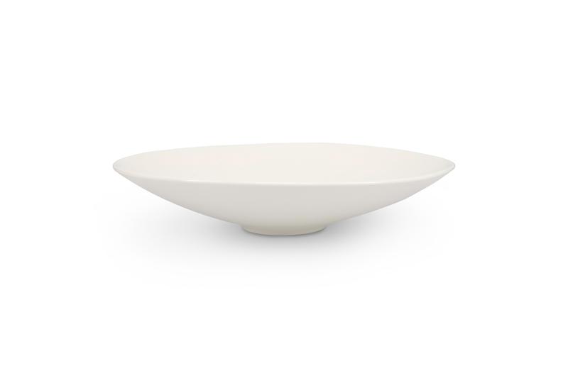 Bowl 27xH5,5cm white Contour