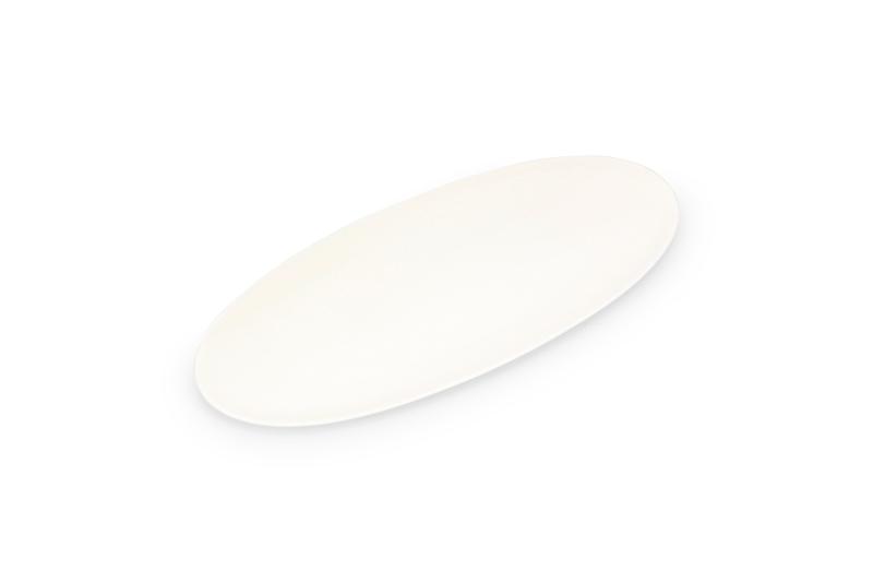 Serving dish 35,5x15cm white Contour