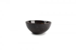 Bowl 16xH6,5cm black Hazy