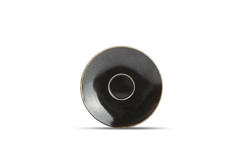 Saucer 16cm brown Ash