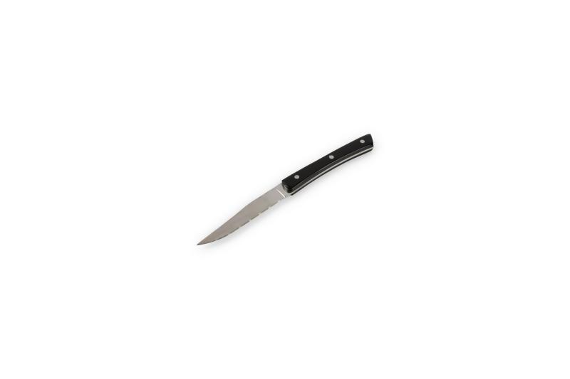 Steak knife black Carve - set/4