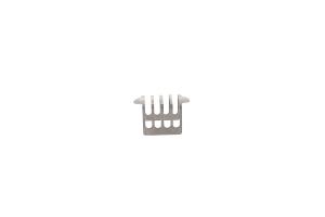 Toast rack 12x7,5xH6,5cm 4 slots antique silver Serve