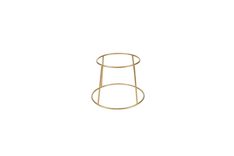 Riser 13/17xH13cm antique gold Serve