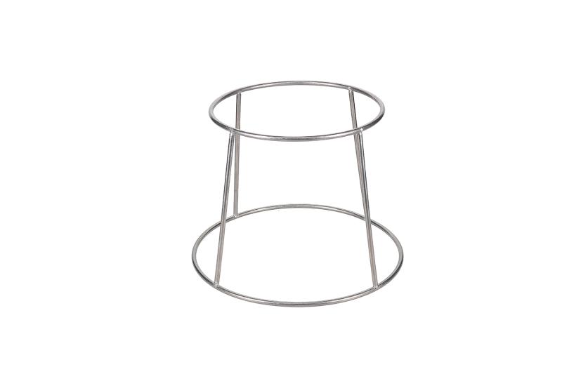 Riser 21/27xH20cm antique silver Serve