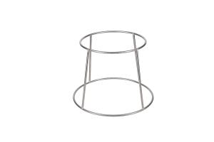 Riser 21/27xH20cm antique silver Serve