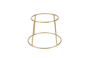 Riser 21/27xH20cm antique gold Serve