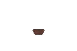 Bowl 11x11xH4,5cm chestnut Omni
