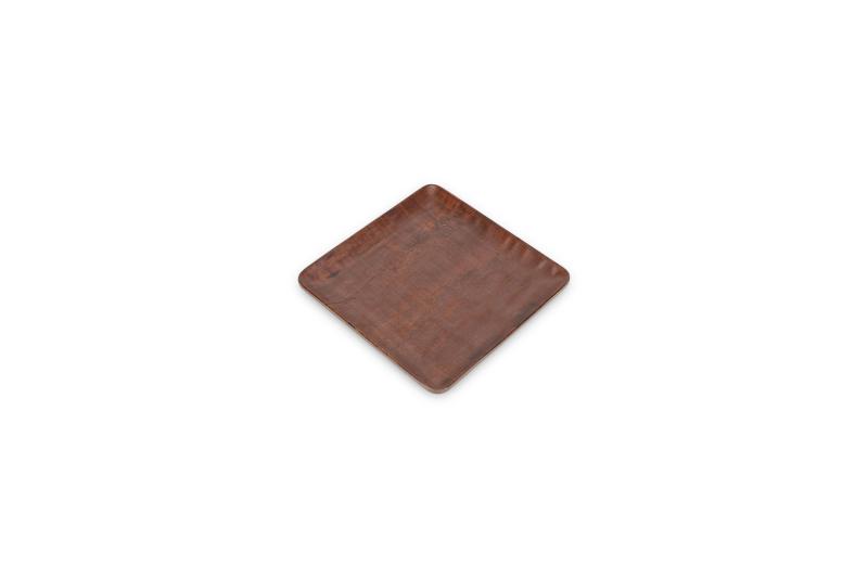 Serving board 18x18cm chestnut Omni