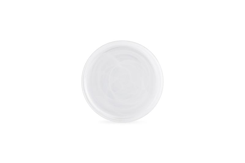 Plate 21cm white Twirl