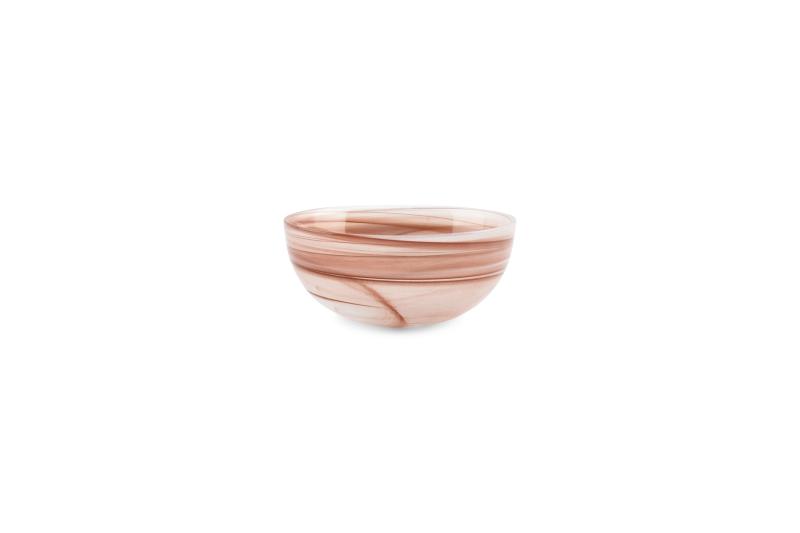 Bowl 15xH6,5cm brown Twirl