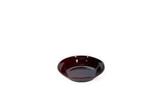 Bowl 22xH5cm dark maroon Manon